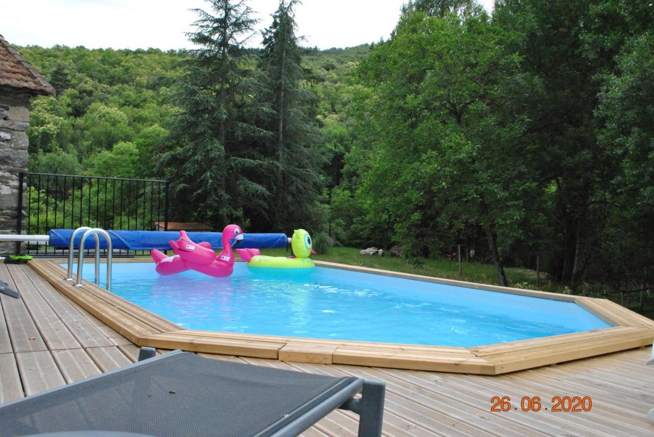 Alberguiere - Piscine Chauffee - Plancha - Barbecue Sainte-Croix-Vallee-Francaise Exteriör bild