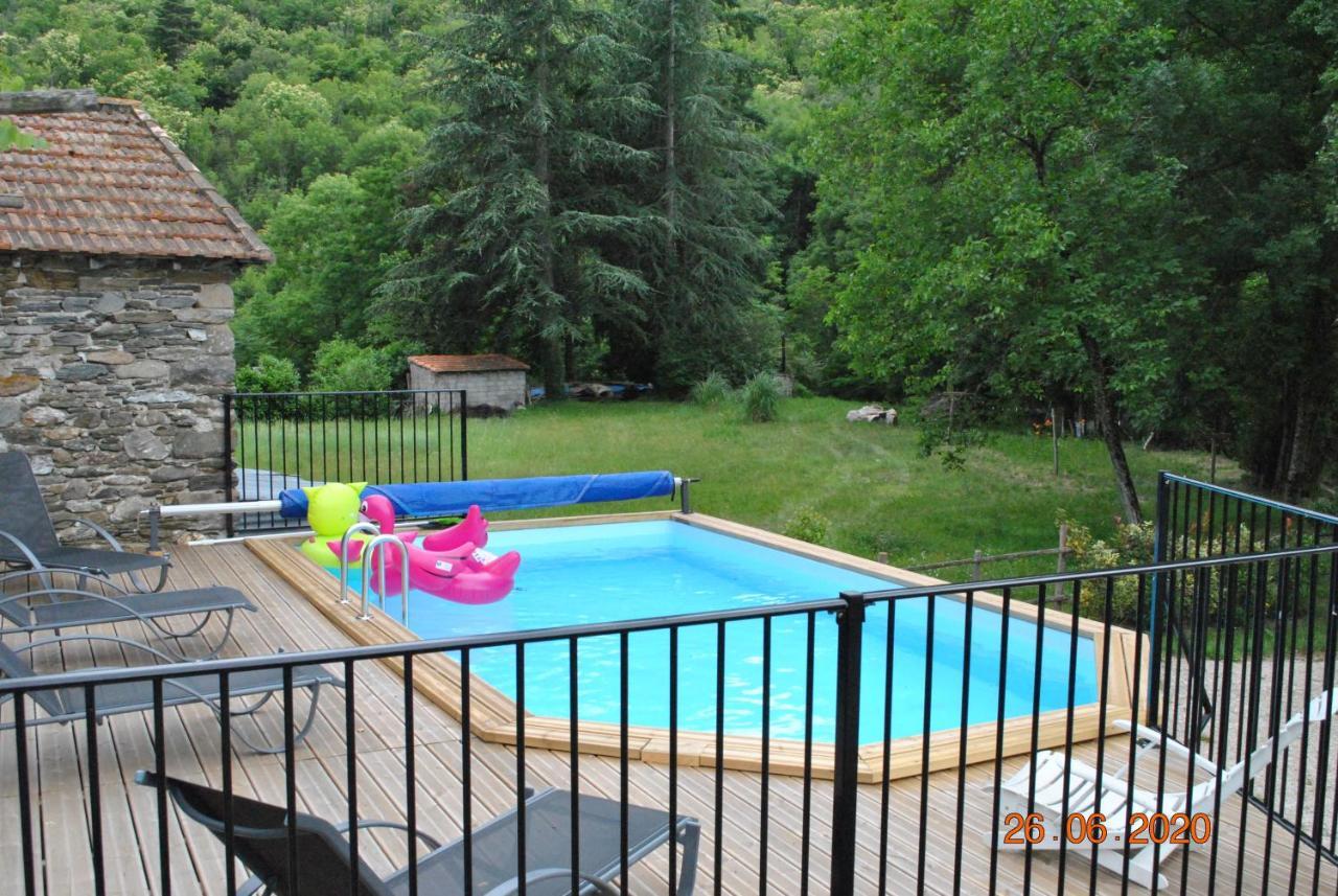Alberguiere - Piscine Chauffee - Plancha - Barbecue Sainte-Croix-Vallee-Francaise Exteriör bild