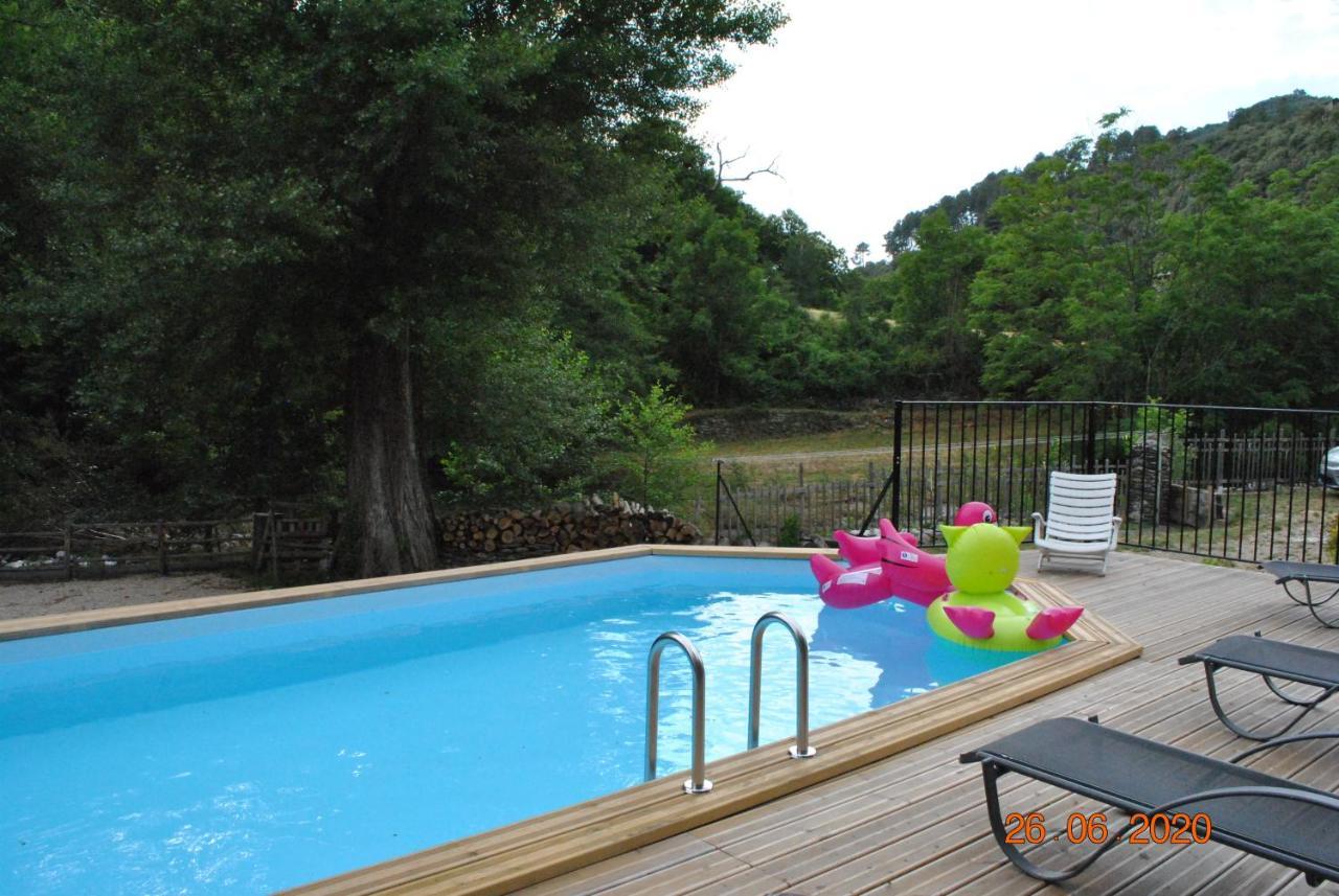 Alberguiere - Piscine Chauffee - Plancha - Barbecue Sainte-Croix-Vallee-Francaise Exteriör bild
